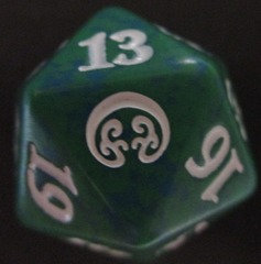 Kaladesh 22mm Spindown Dice (Green)
