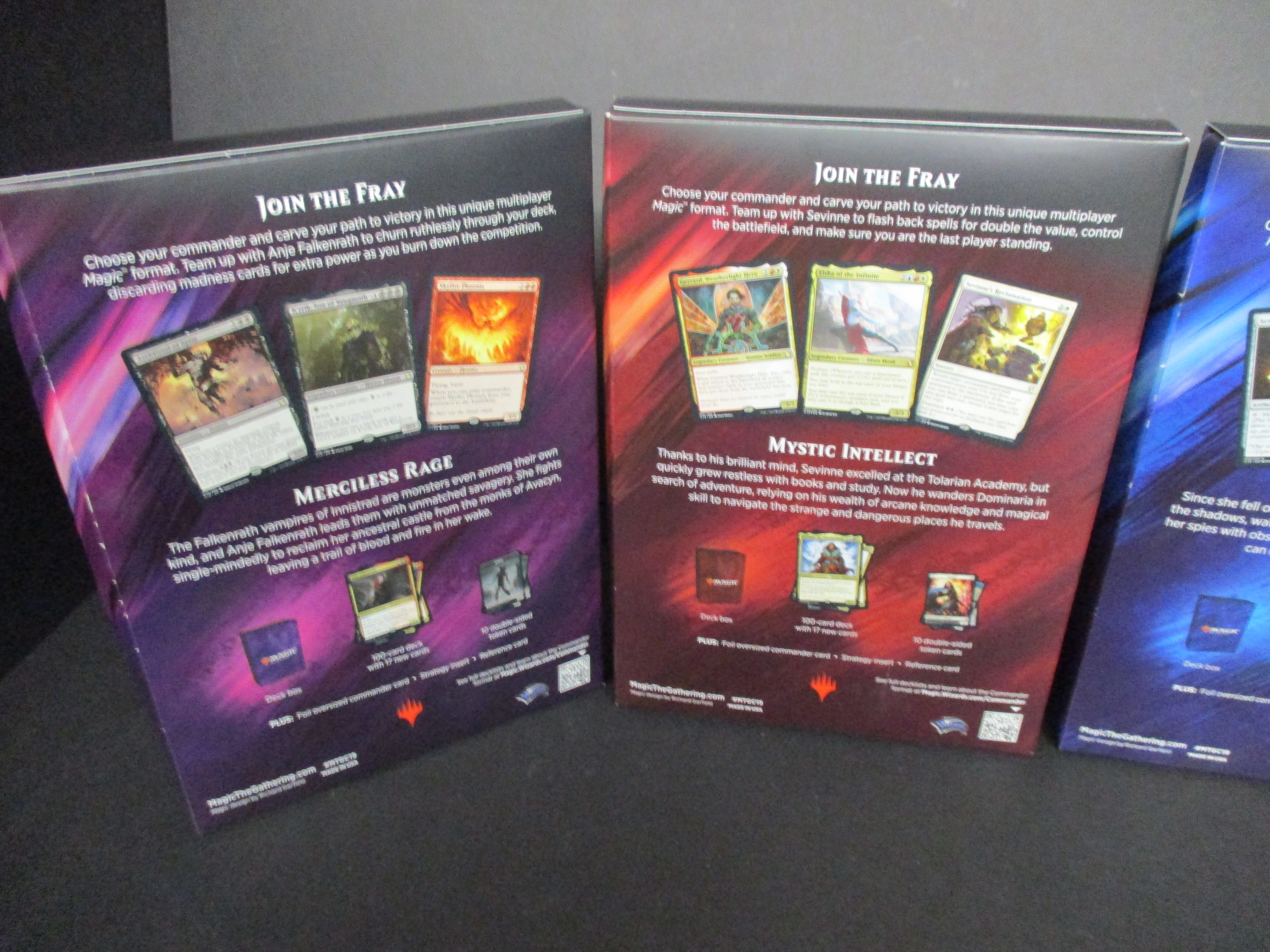 2019 Commander Set (4 Decks) SEALED