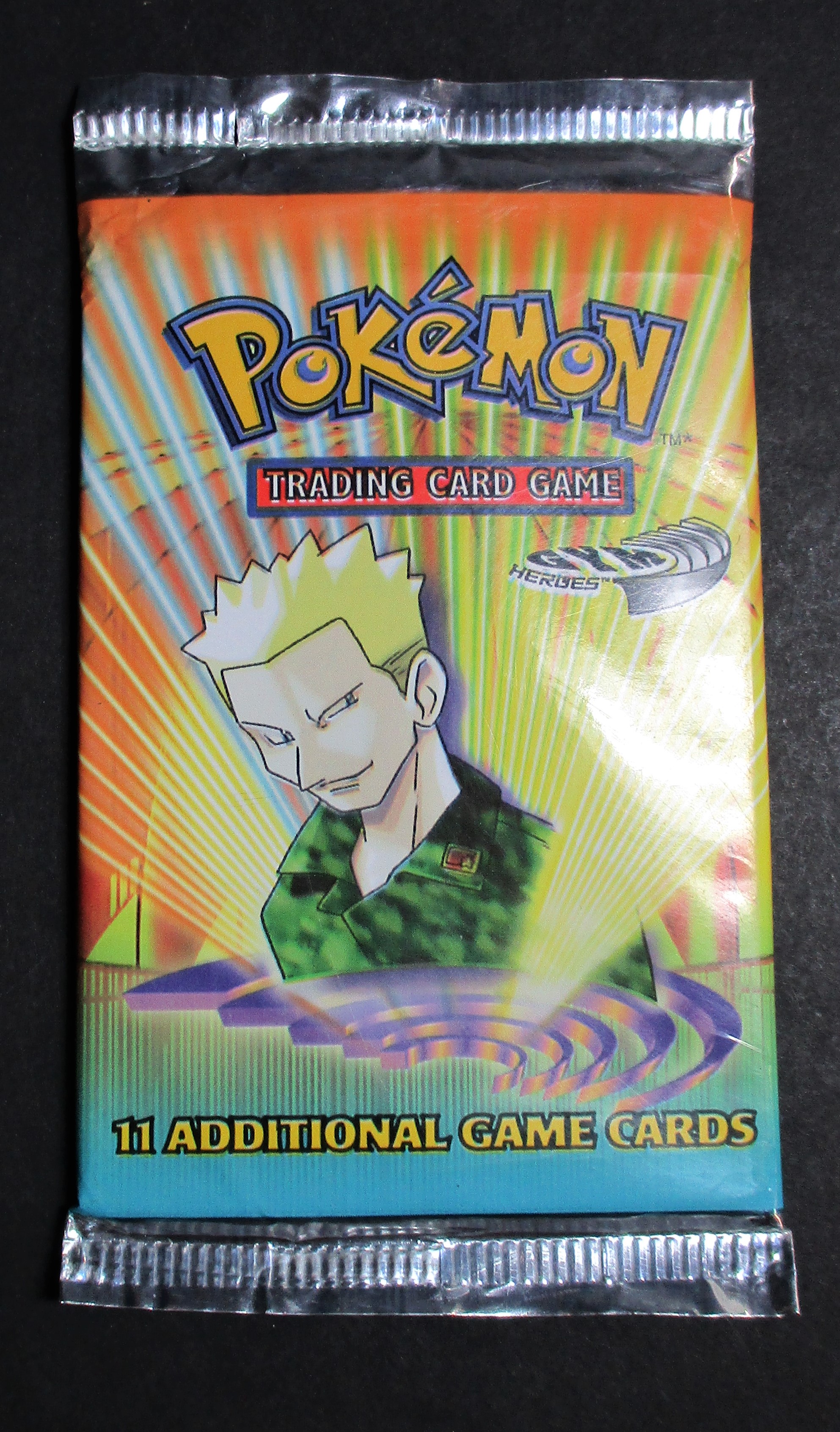 Gym Heroes Lt. Surge Booster Pack UNWEIGHED