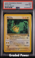 Pikachu PSA 10 Black Star Promo #27