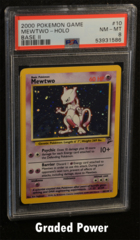 Mewtwo PSA 8 Holo (1586) 10/130