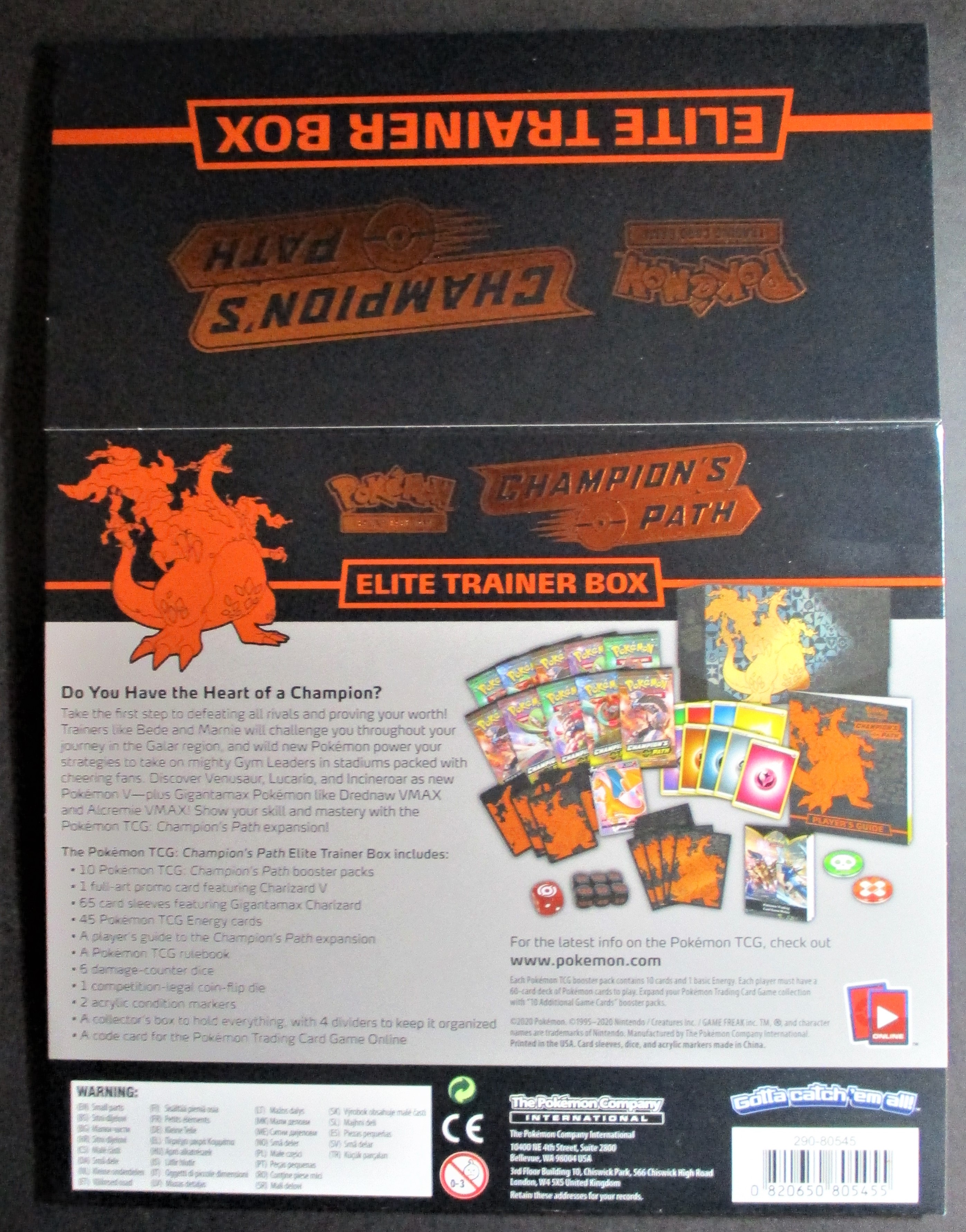 Champions Path ETB Box Outer Sleeve