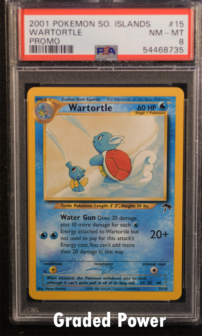 Wartortle PSA 8 (8735) 15/18