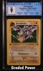 Aerodactyl CGC 9 HOLO (8025) 1/62