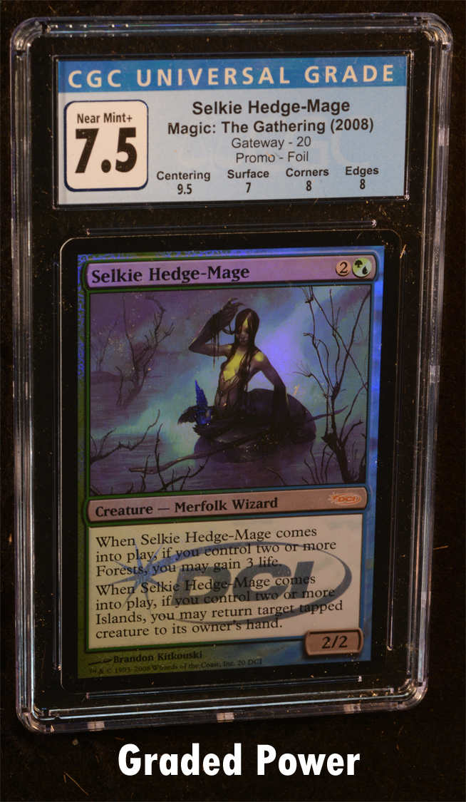 Selkie Hedge-Mage CGC 7.5 Foil (9026)