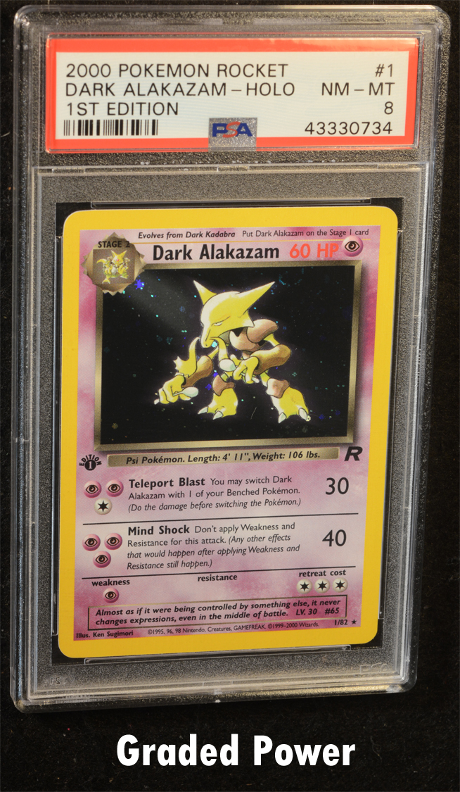 1st edition holo orders Dark Alakazam