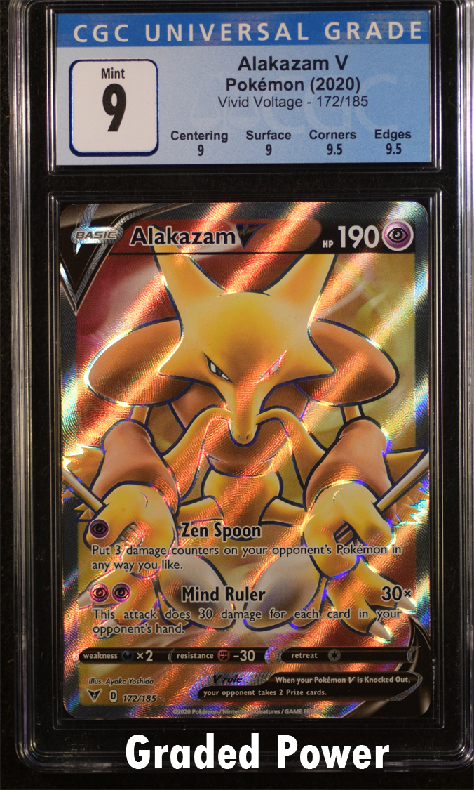 Graded Pokemon Card Zamazenta 102/185 Vivid Voltage sold CGC 9