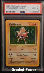 Hitmonchan PSA 8 HOLO (3960) 7/102
