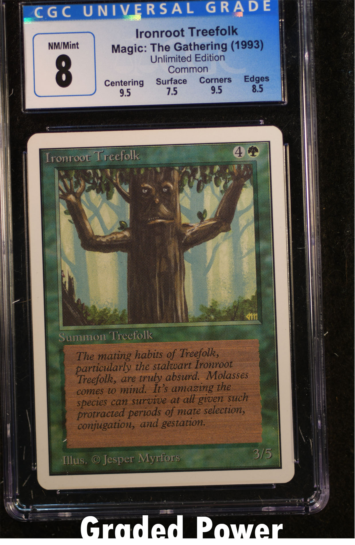 Ironroot Treefolk CGC 8 (9086)