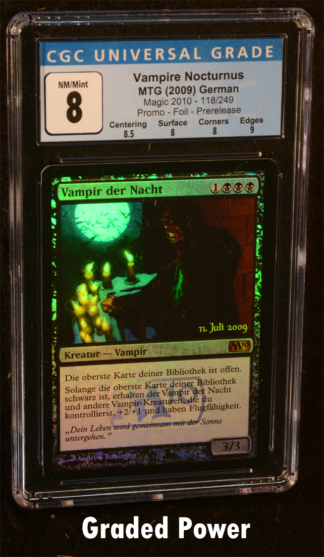 Vampire Nocturnus CGC 8 Foil (9045) German