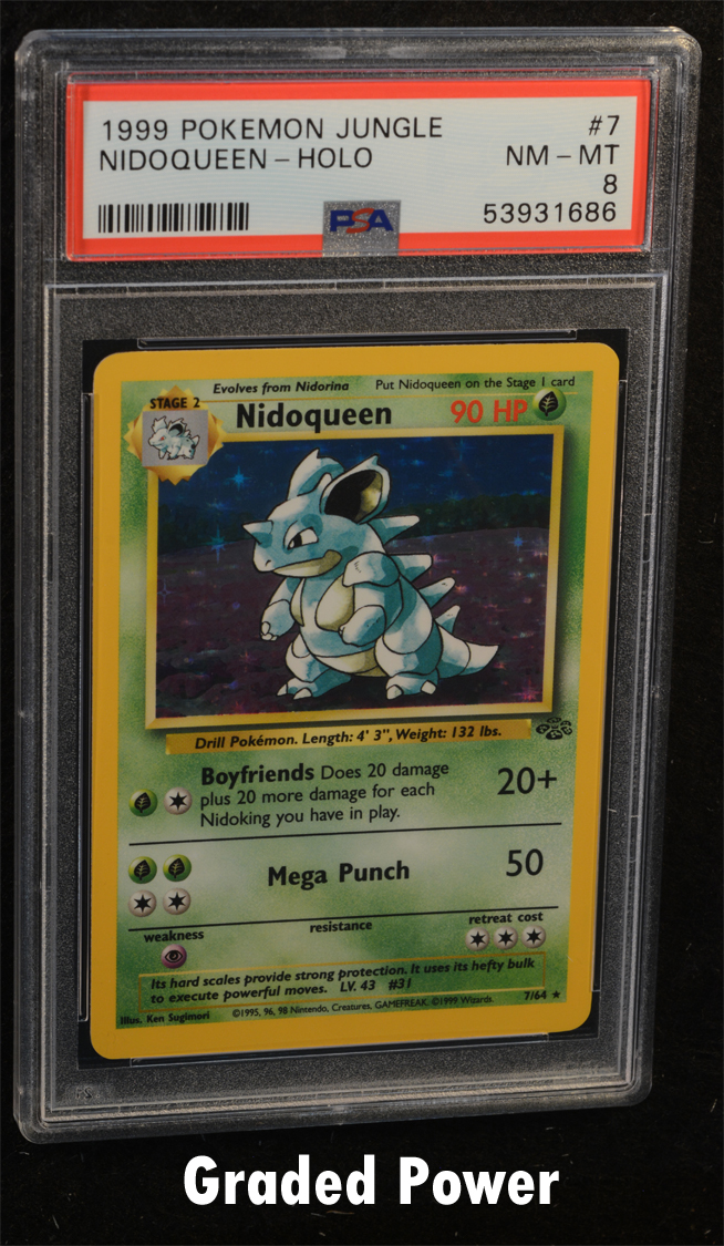 Nidoqueen PSA 8 Holo (1686) 7/64