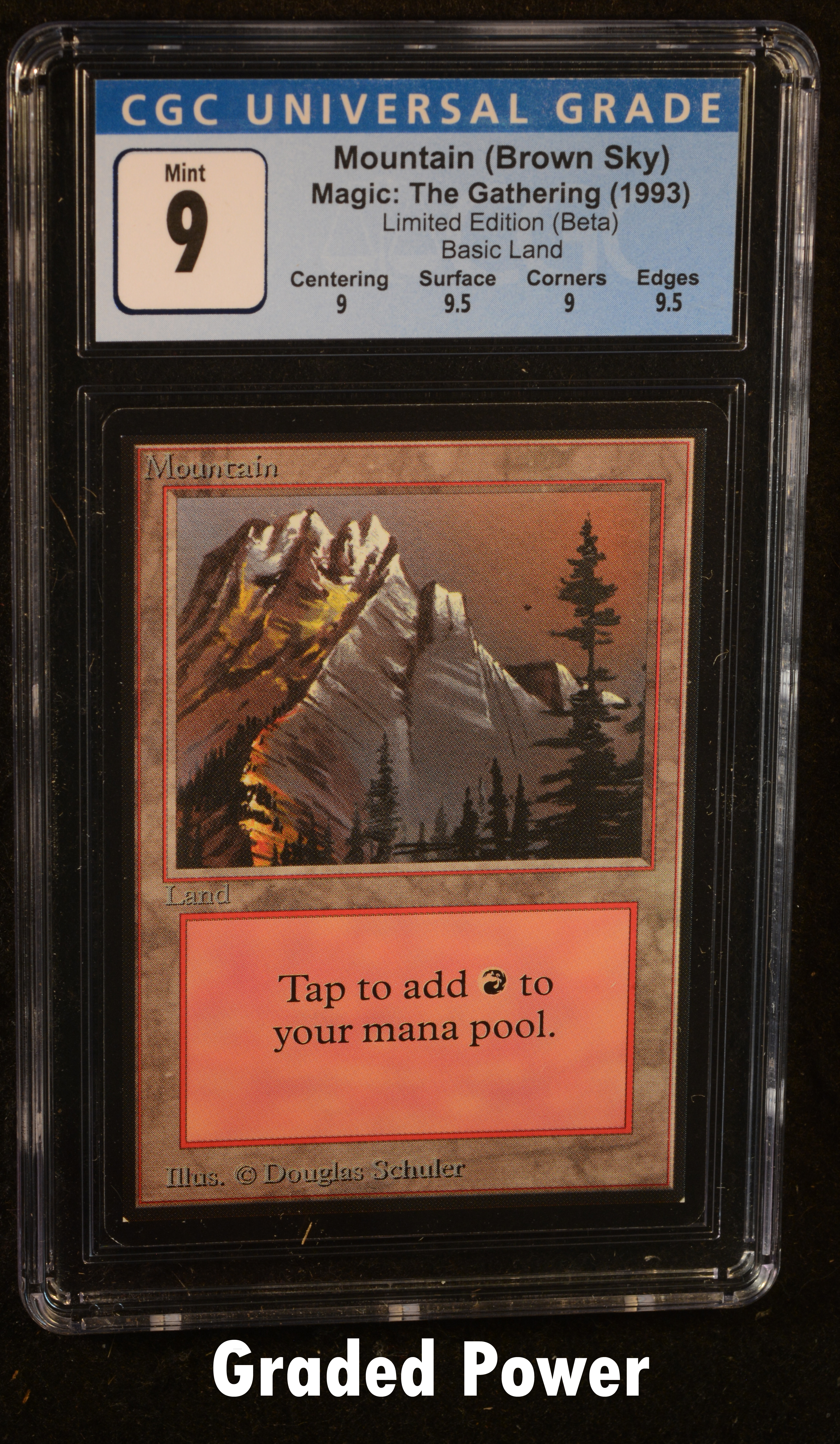 Mountain (Brown Sky) CGC 9 Quad ++