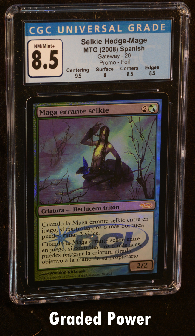Selkie Hedge-Mage CGC 8.5 Foil (9028) SPANISH