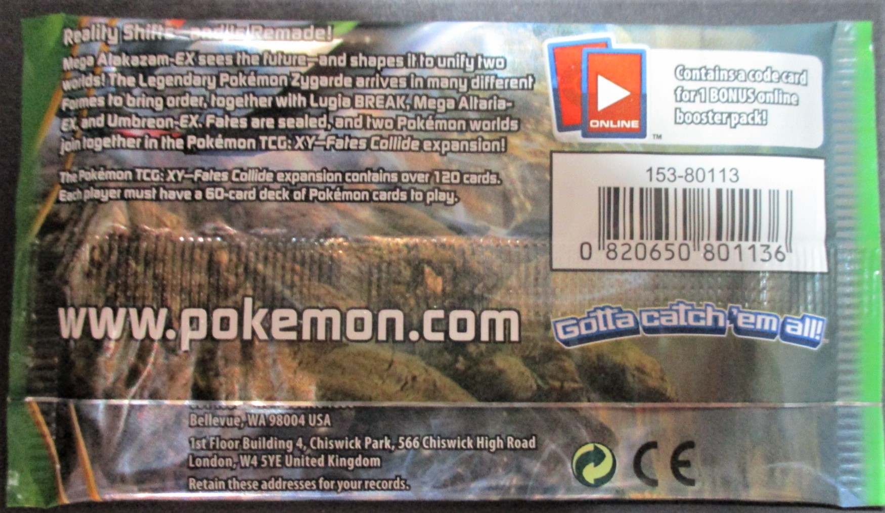 Fates Collide Booster Pack