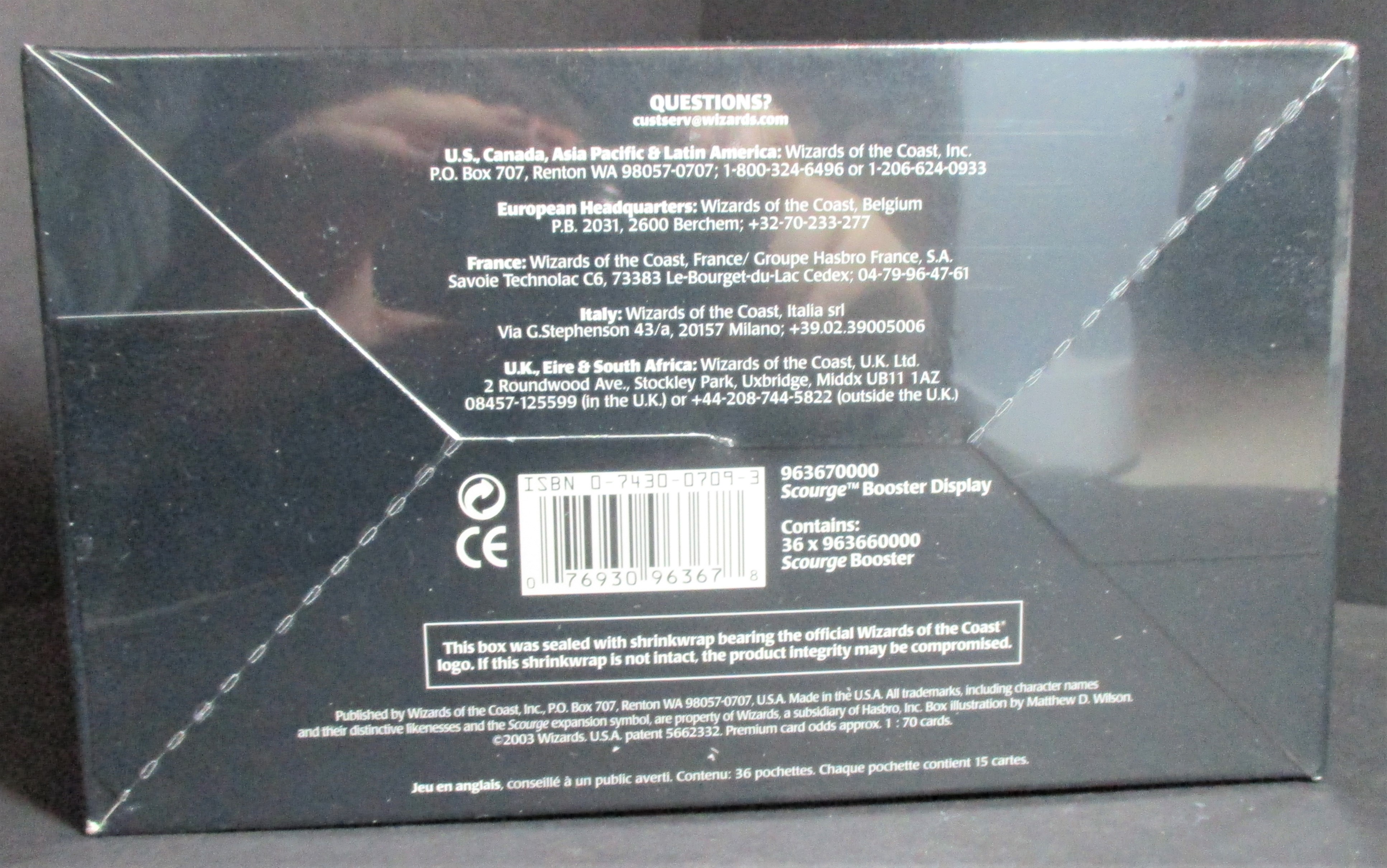 Scourge Booster Box (SEALED)