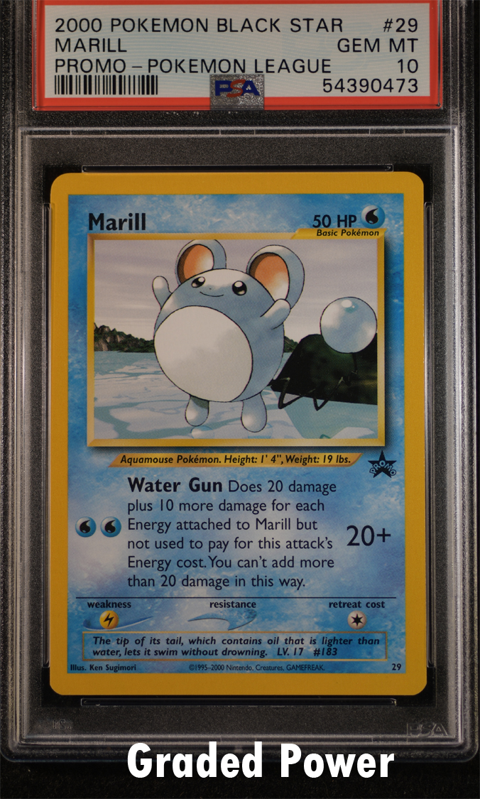Marill PSA 10 Black Star Promo #29