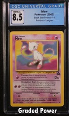 Mew Black Star Promo CGC 8.5 (0323) #8