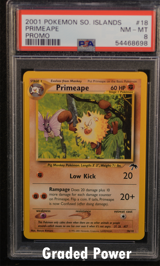Primeape PSA 8 (8698) 18/18