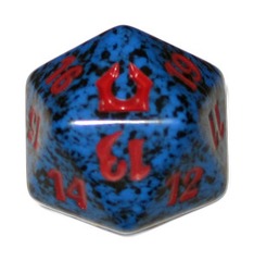 Return to Ravnica Spindown Dice (blue)