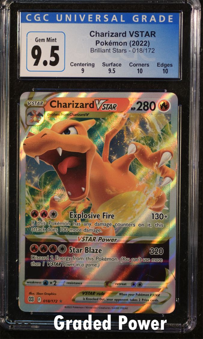 Charizard VSTARCGC 9.5 Holo (0065) 018/172