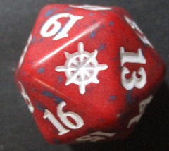 Ixalan 22 mm  Spindown Dice (Red)