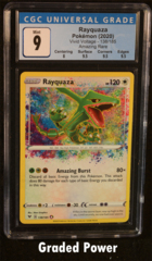 Rayquaza CGC 9 Holo  Amazing Rare (7024) 138/185