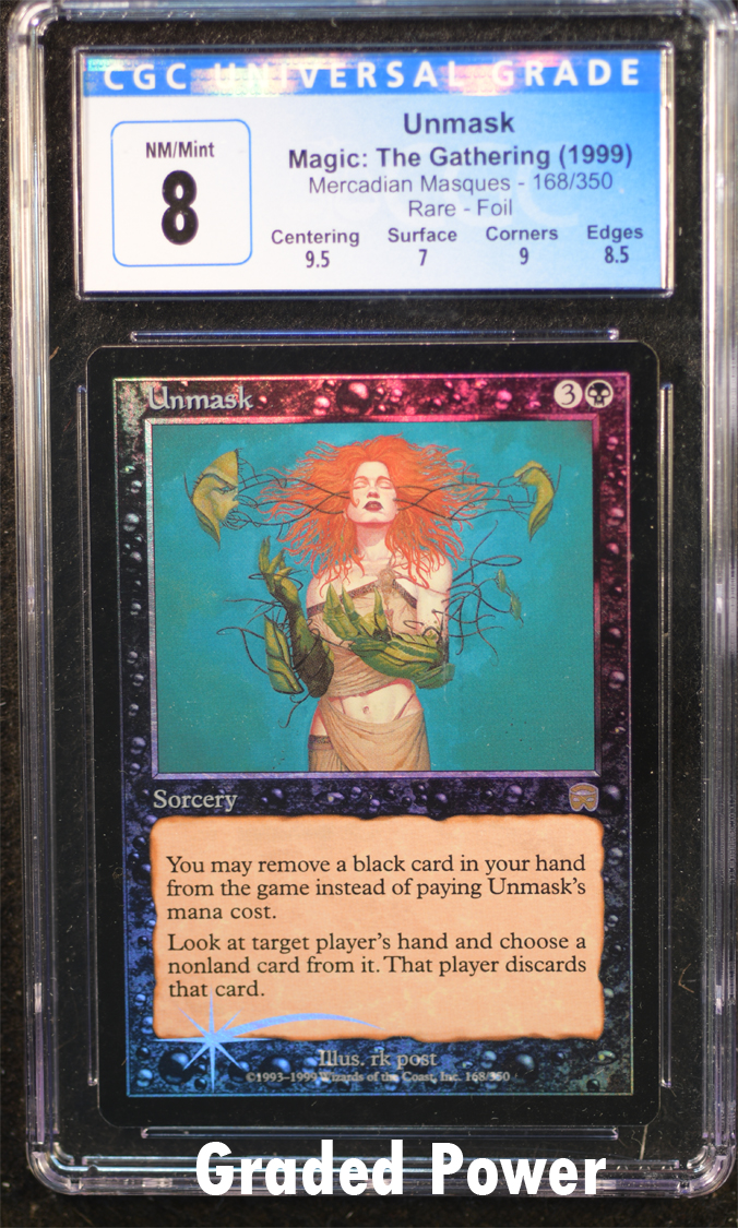 Unmask CGC 8 FOIL (6156) 168/350