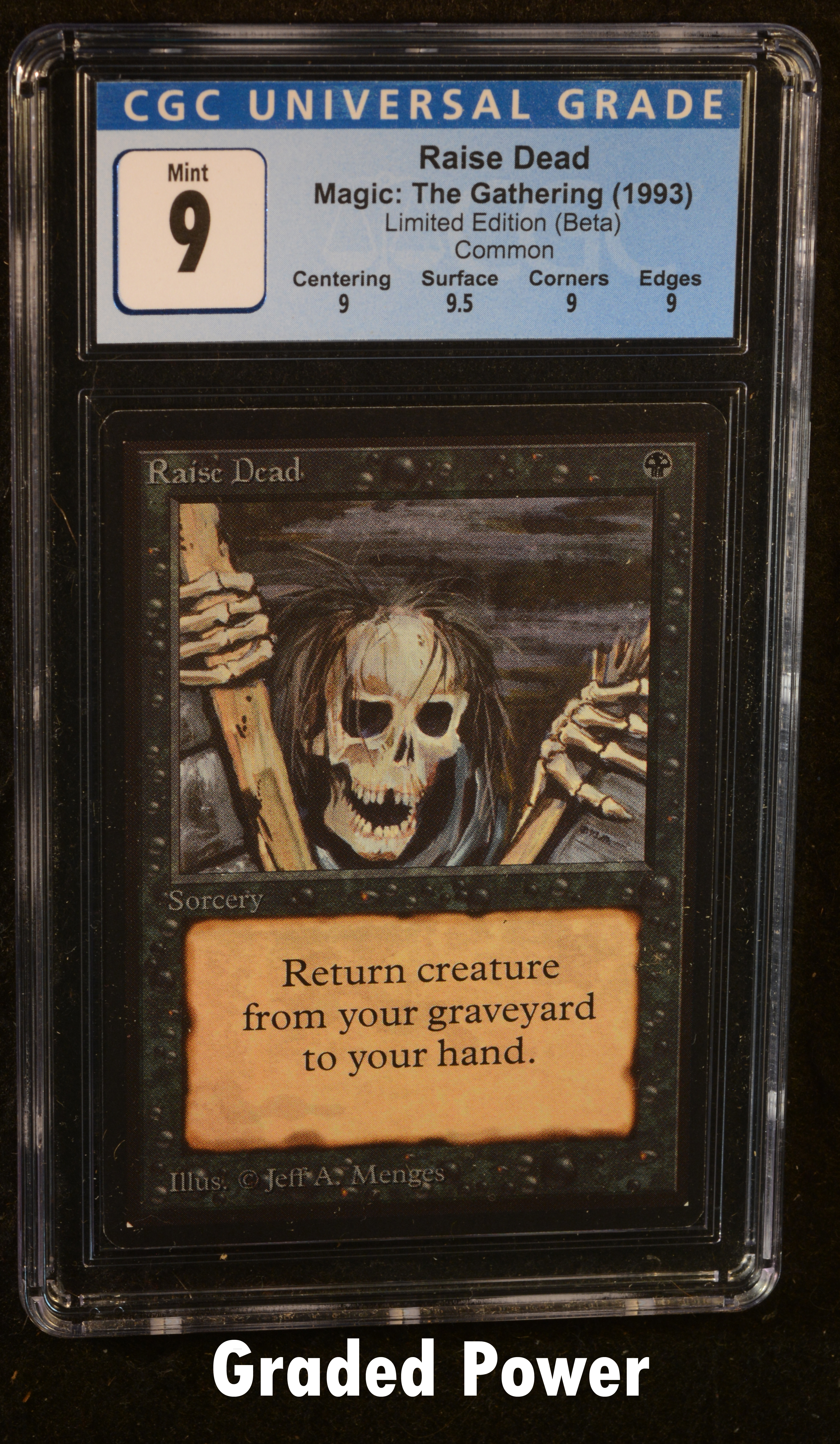 Raise Dead CGC 9 Quad +