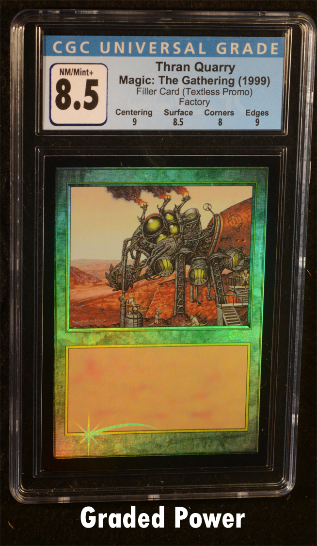 Thran Quarry Filler Card CGC 8.5