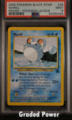 Marill PSA 9 Black Star Promo #29