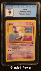 Mew Black Star Promo CGC 9 (0334) #8