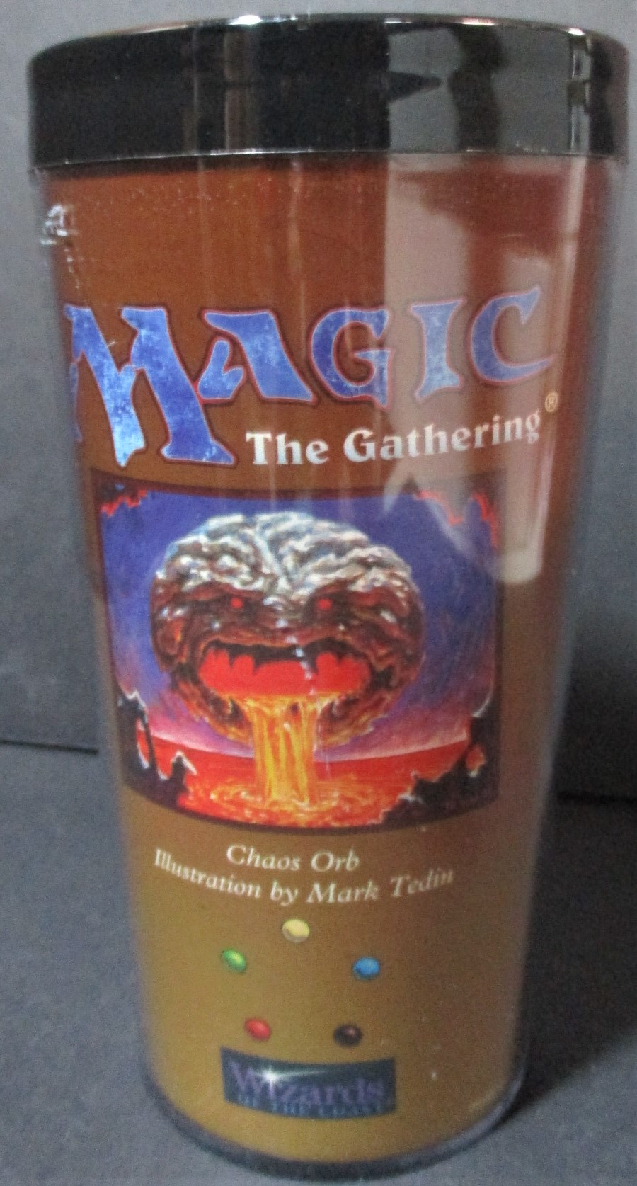 Black Lotus/Chaos Orb Vintage Tumbler