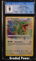 Rayquaza CGC 9 Holo Amazing Rare (7032) 138/185