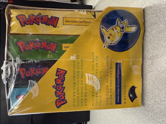 Base Set Unlimited Korean Theme Display Box SEALED - VERY RARE