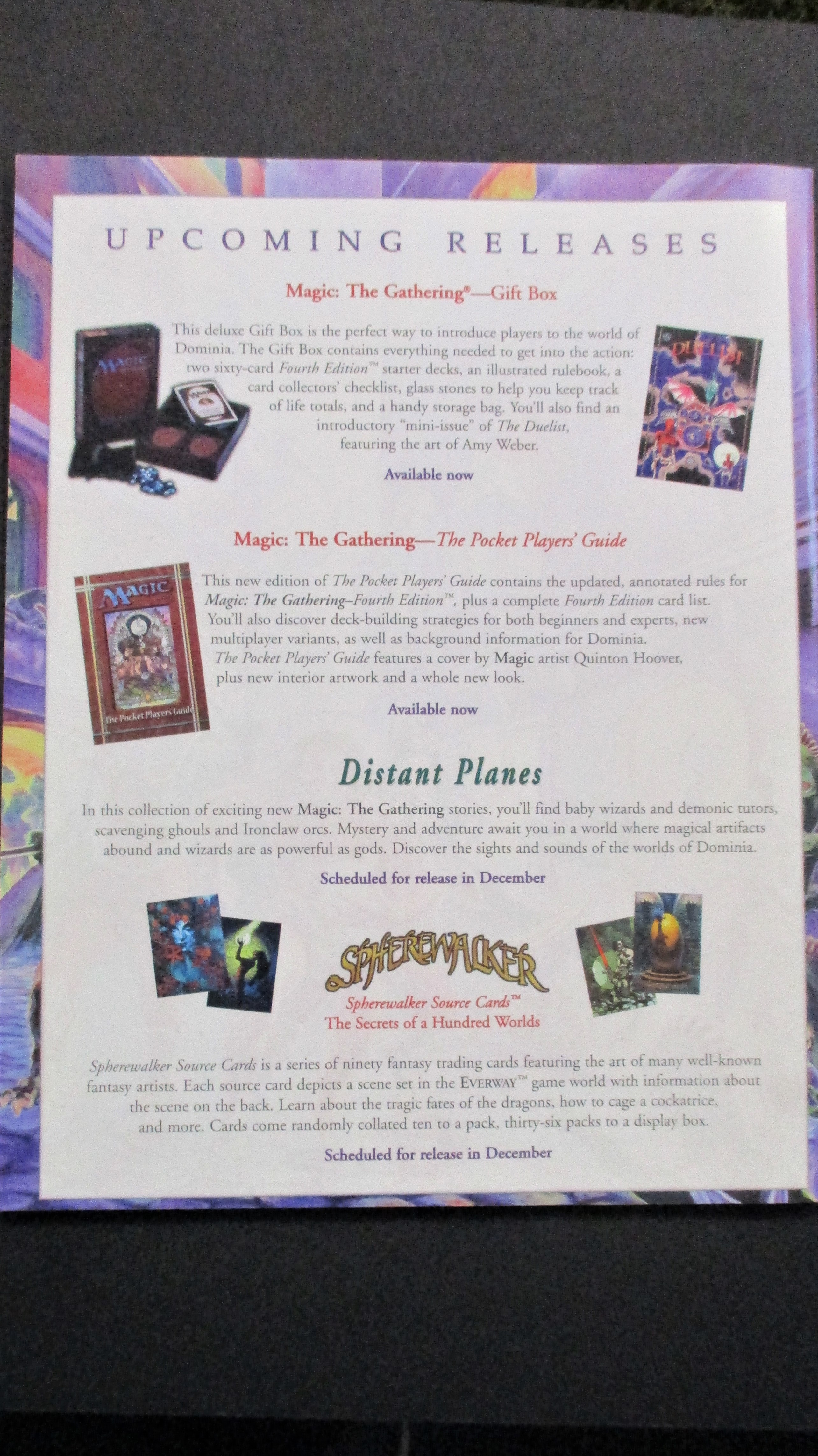 The Duelist Magazine #8 Volume 2 Issue 5 LP