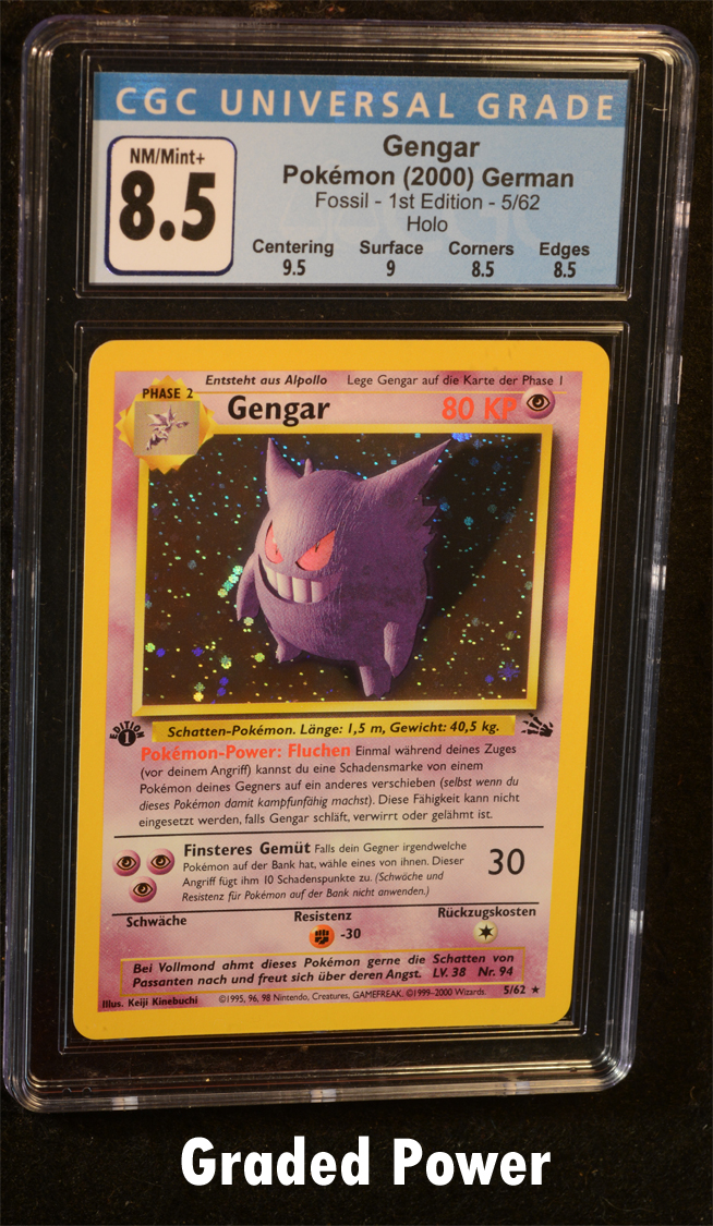 1st edition Gengar holo CGC 4 retailer