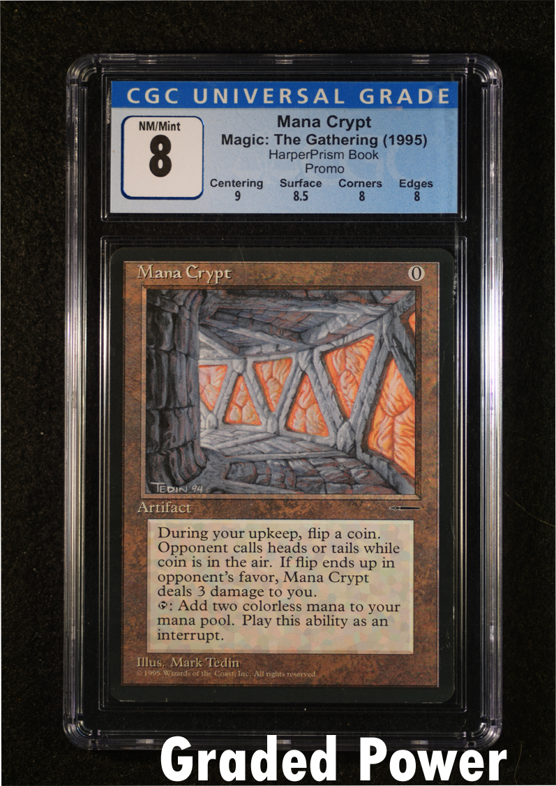 Mana Crypt HarperPrism Book CGC 8