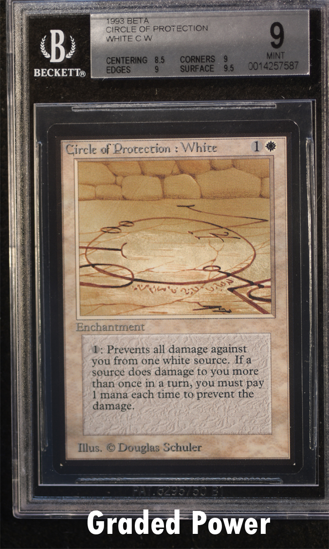 Circle of Protection White  9  (7587)