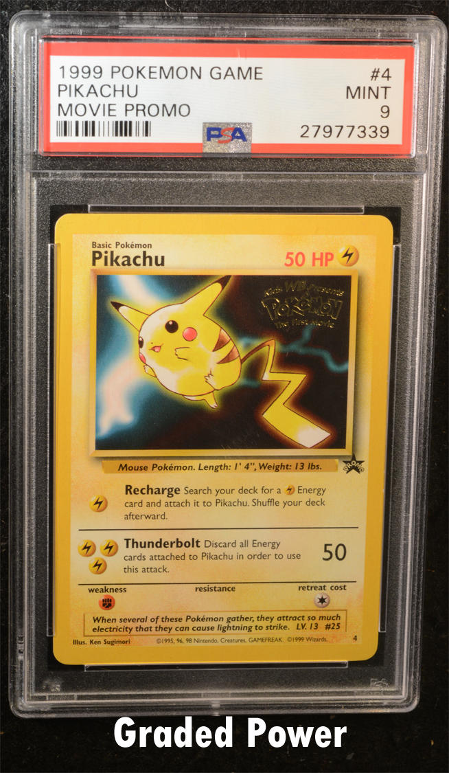 Pikachu PSA 9 Movie Promo 7339 #4