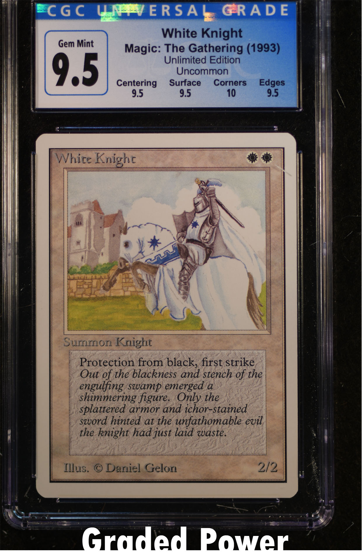White Knight CGC 9.5 Quad + (9195)