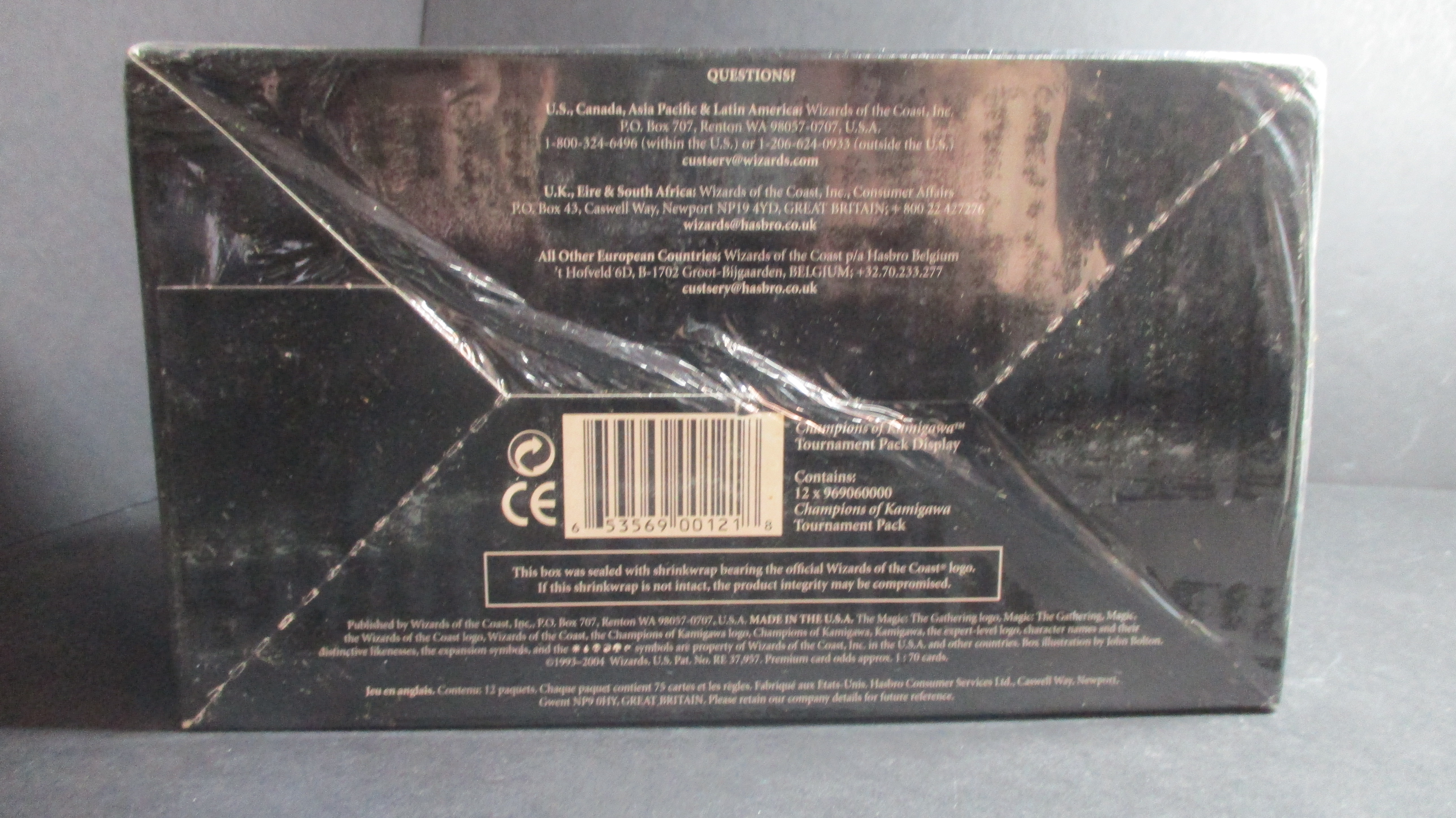 Champions of Kamigawa Tournament Deck box SEALED