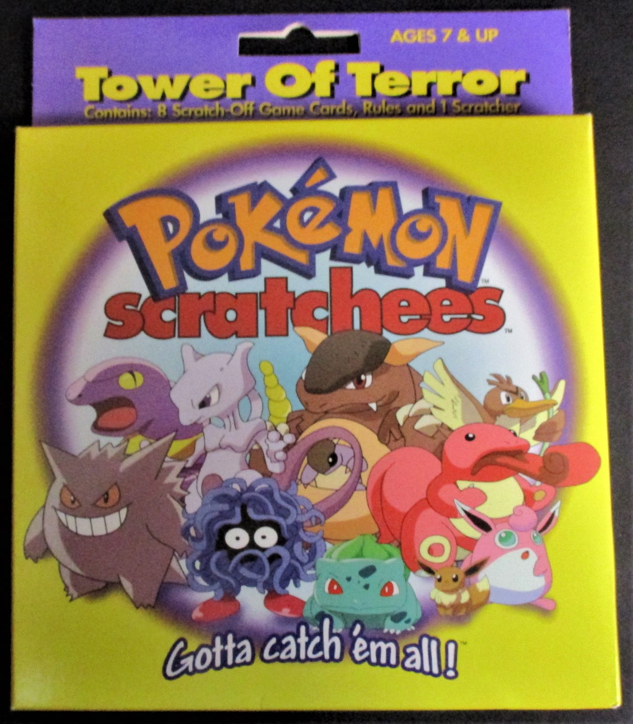 Pokemon Scratchees TOWER OF TERROR Game