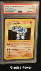 Machoke SHADOWLESS PSA 8 (9017) #34
