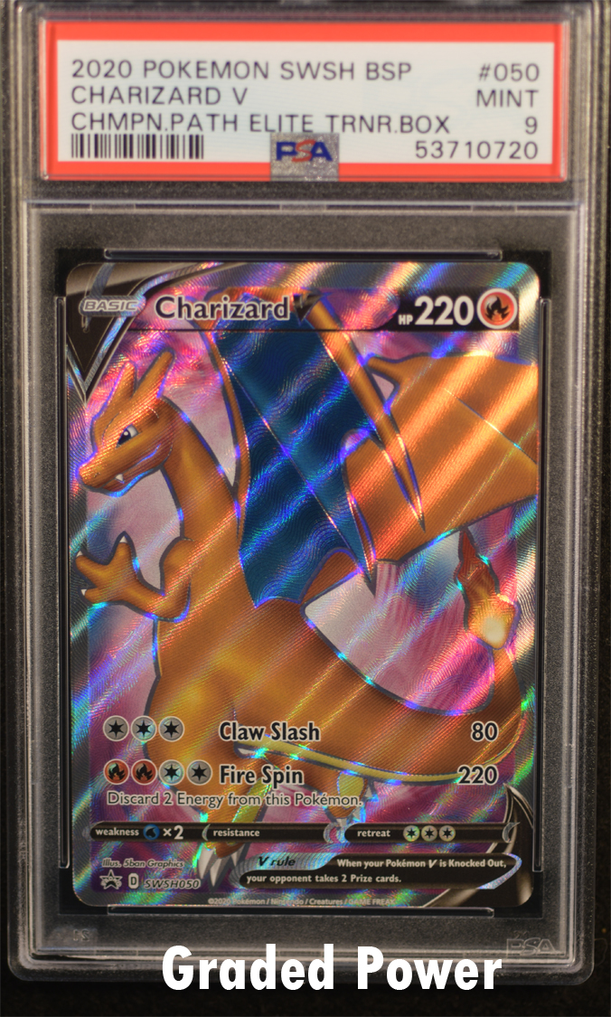 Pokémon Charizard factory promo psa 9