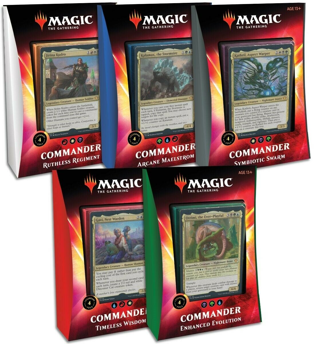 2020 Commander Set (5 Decks) SEALED