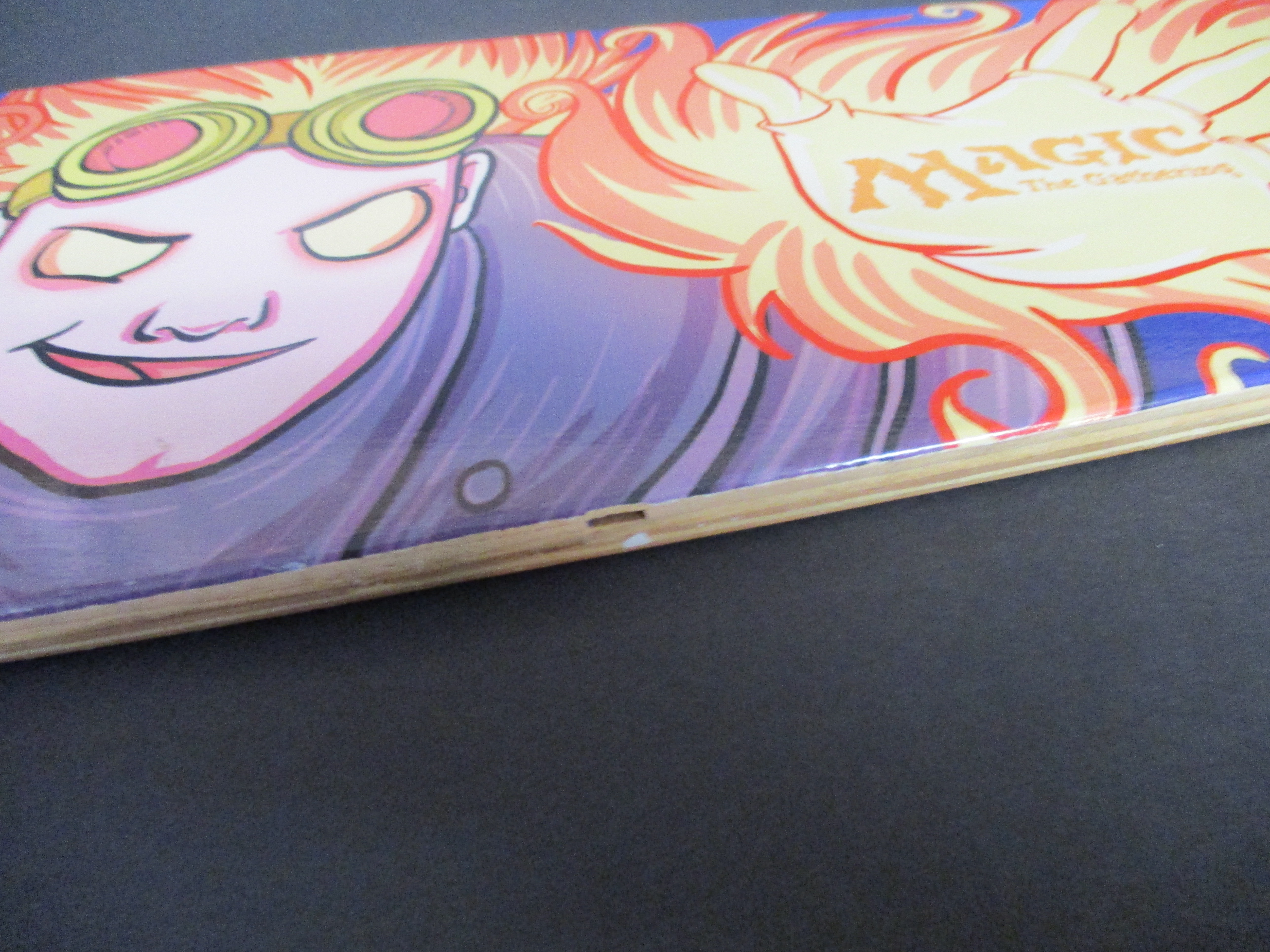 Chandra Longboard Deck Vans Warped Tour
