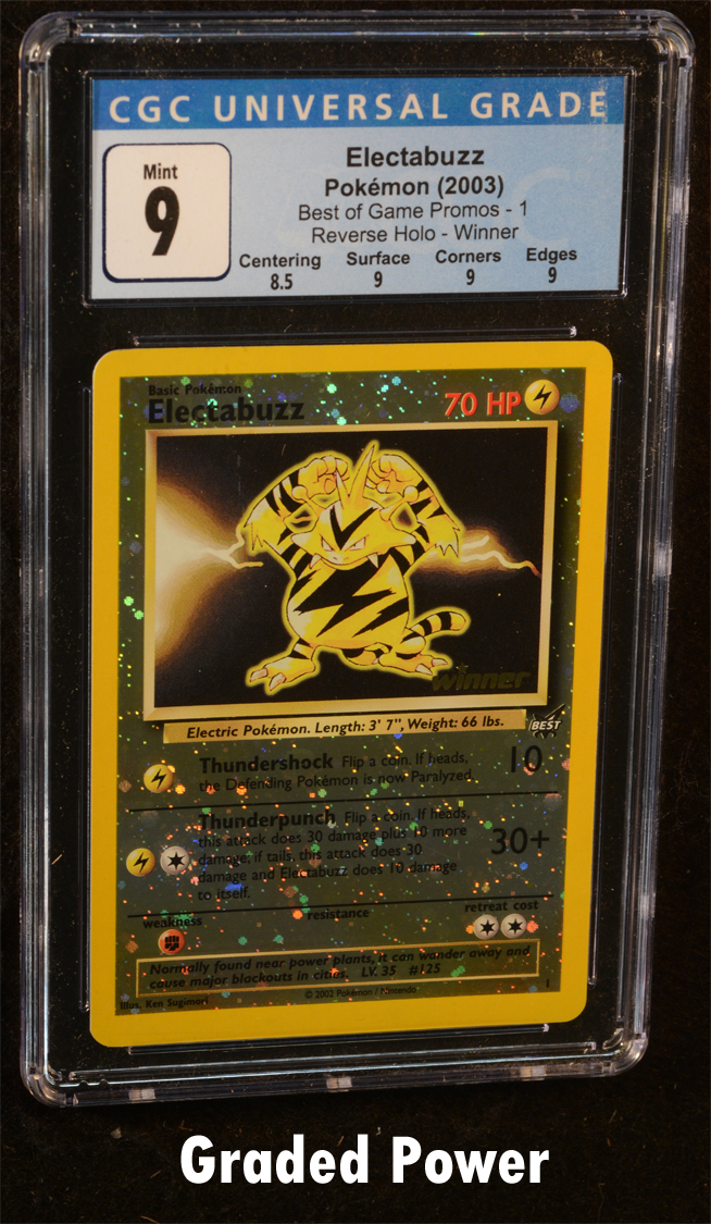 Electabuzz Reverse Holo Winner CGC 9 (9057)