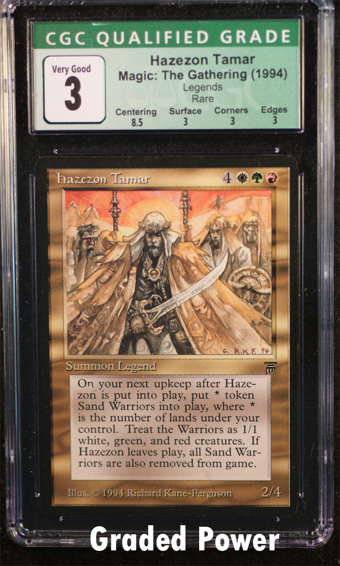 Hazezon Tamar CGC 3 INKED (6020)