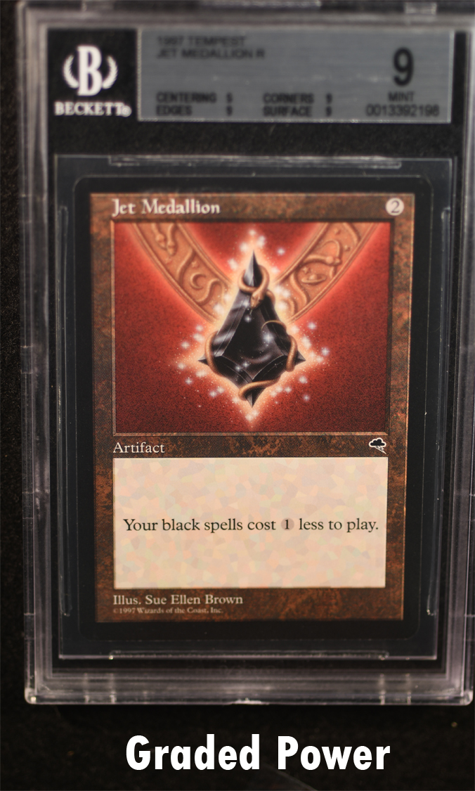 Jet Medallion BGS 9 (2198)