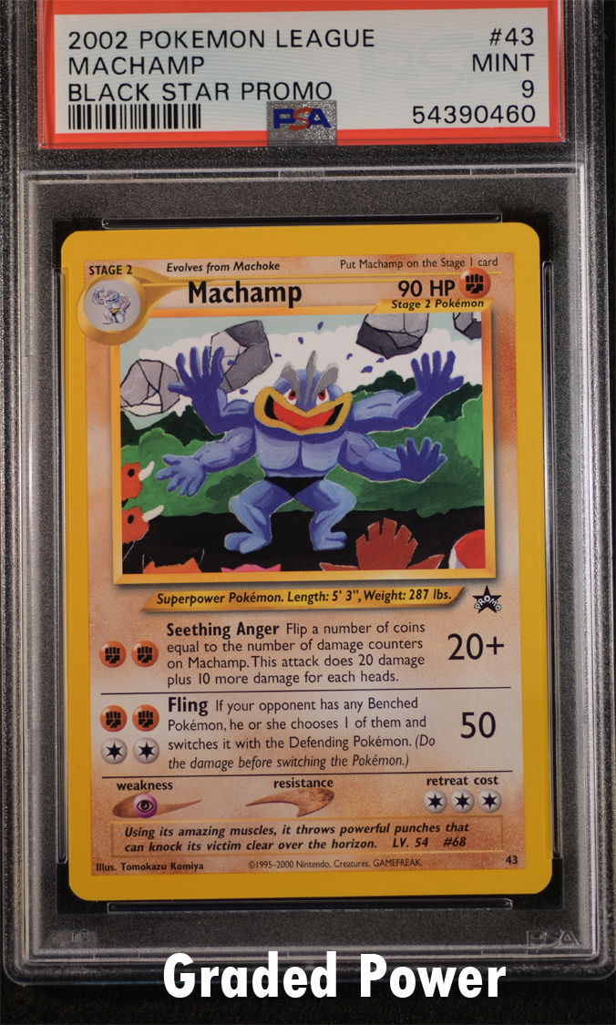 Machamp PSA 9 Black Star Promo #43
